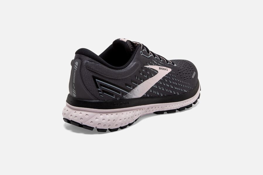 Brooks Israel Ghost 13 Road Running Shoes Womens - Black/Pink - CUI-801453